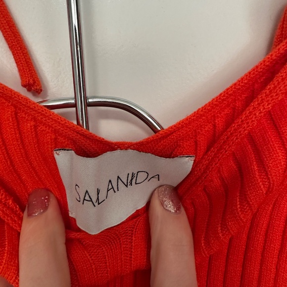 RED Salanida Knitwear Ribbed Midi Dress, xs/s - Picture 6 of 8